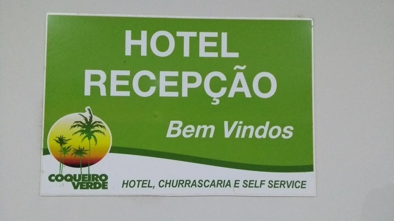 Hotel E Churrascaria Coqueiro Verde Oeiras Экстерьер фото